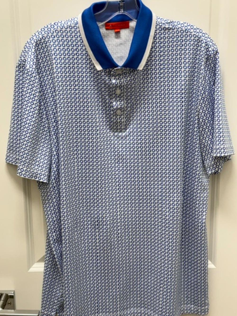 Redvanly Devine Golf Polo in Marine- UNOWRN!